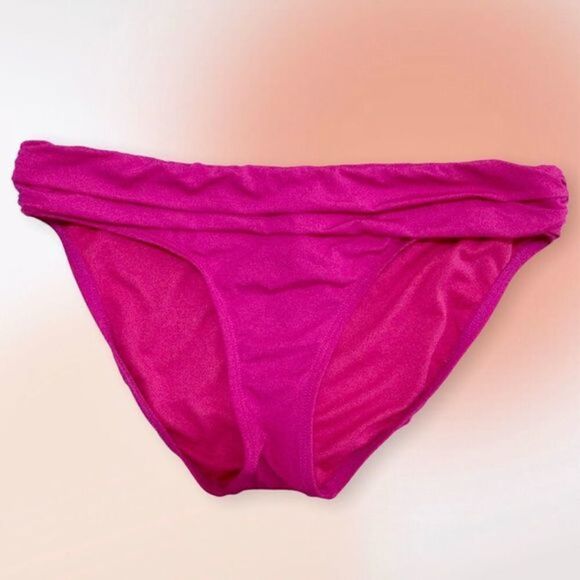 KENNETH Cole Reaction Fuchsia Berry Hipster Bikini Bottom Med NWOT‎ - Picture 4 of 7